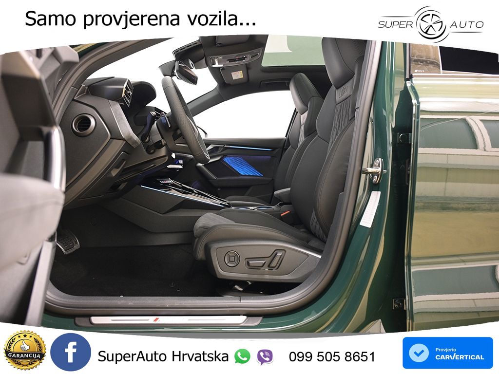 Audi RS3 Sedan 2.5 TFSI (400 KS) quattro S tronic LED+GR SJED+ACC