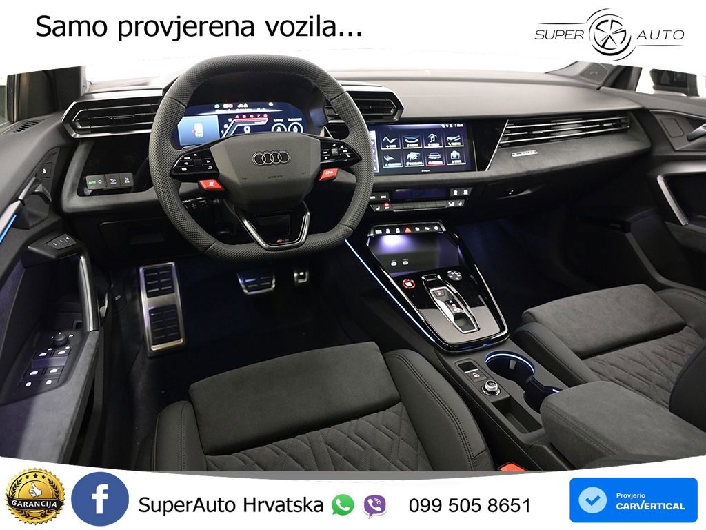 Audi RS3 Sedan 2.5 TFSI (400 KS) quattro S tronic LED+GR SJED+ACC