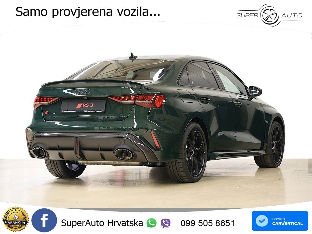 Audi RS3 Sedan 2.5 TFSI (400 KS) quattro S tronic LED+GR SJED+ACC