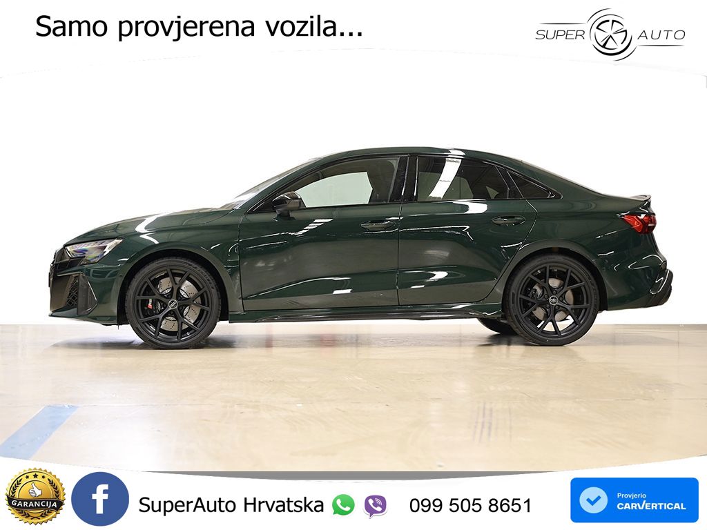 Audi RS3 Sedan 2.5 TFSI (400 KS) quattro S tronic LED+GR SJED+ACC