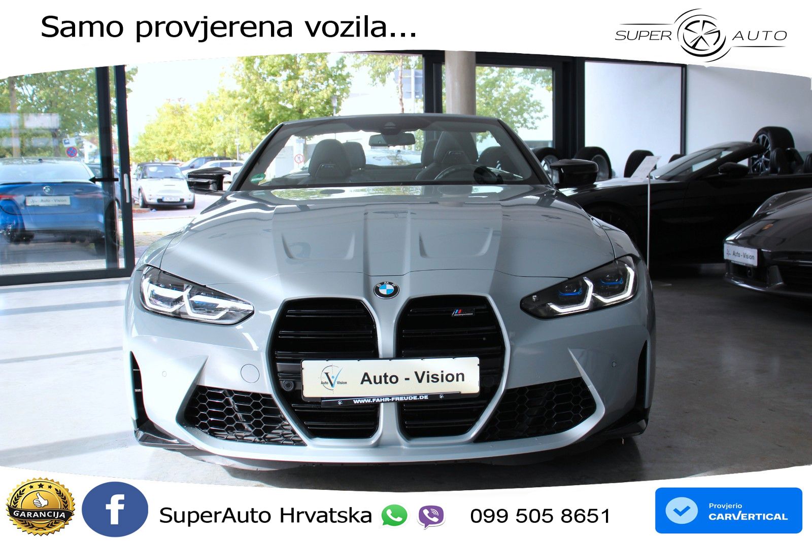 BMW M4 Convertible Competition 3.0 (510 KS) xDrive Steptronic LED+GR SJED+ACC