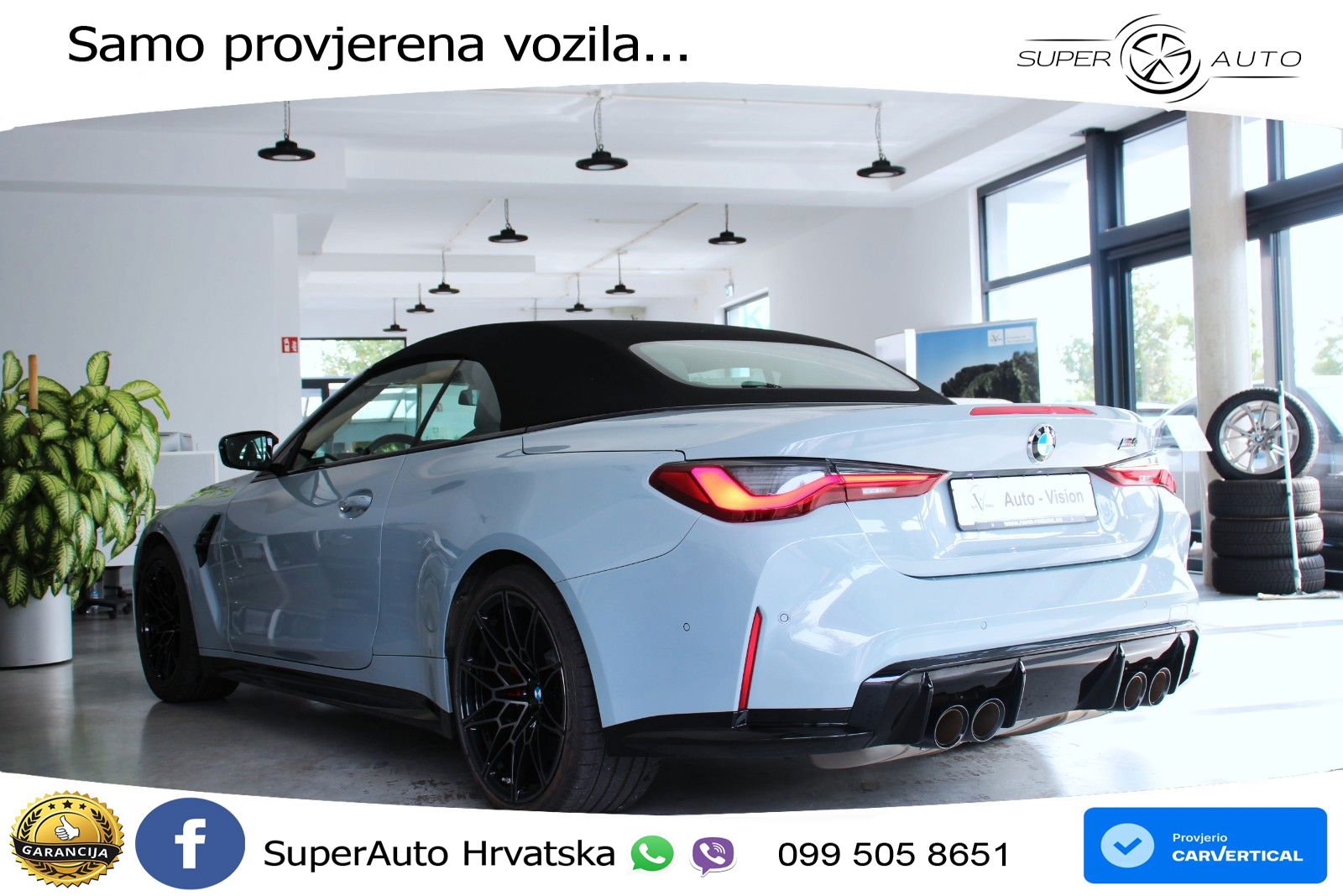 BMW M4 Convertible Competition 3.0 (510 KS) xDrive Steptronic LED+GR SJED+ACC