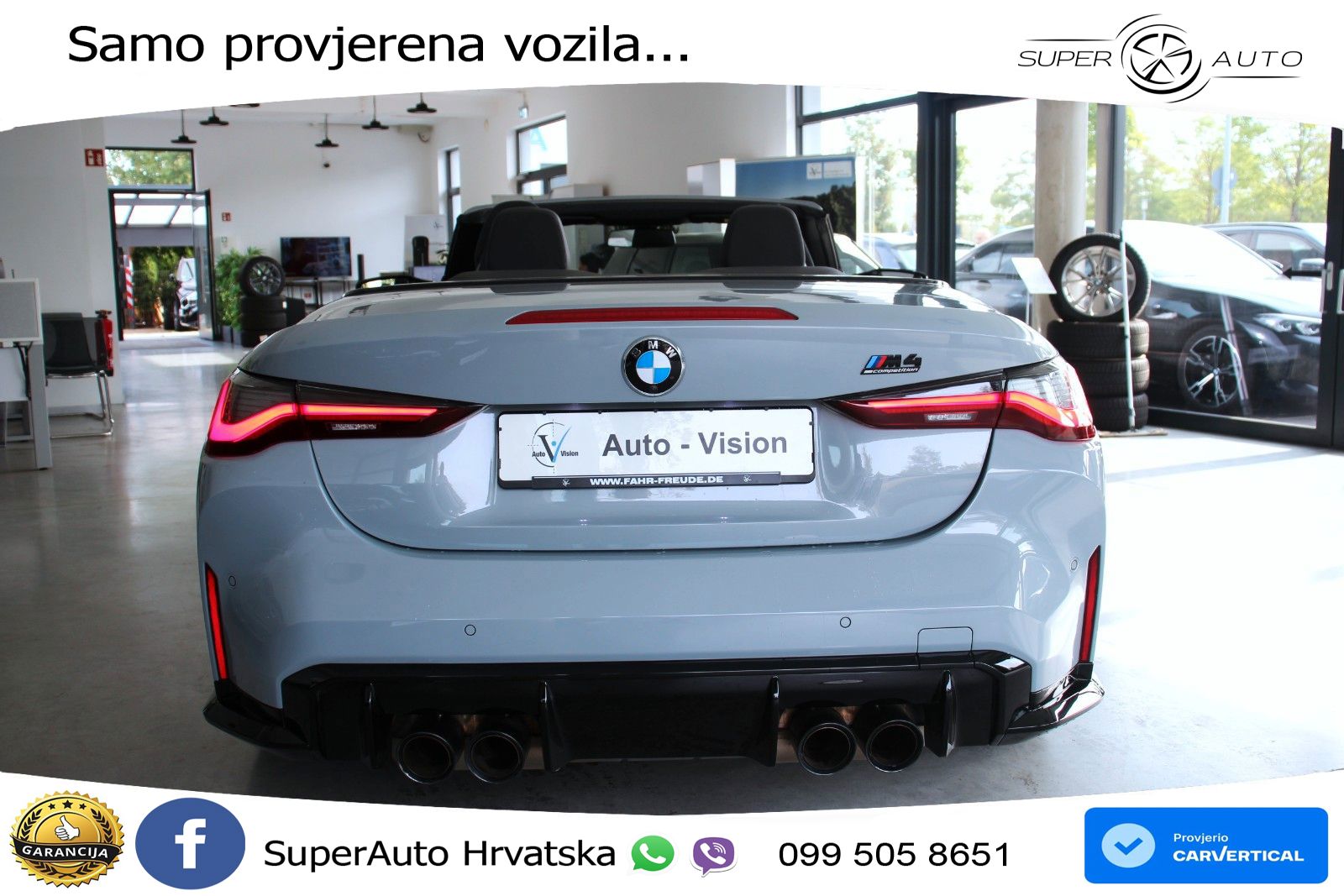 BMW M4 Convertible Competition 3.0 (510 KS) xDrive Steptronic LED+GR SJED+ACC