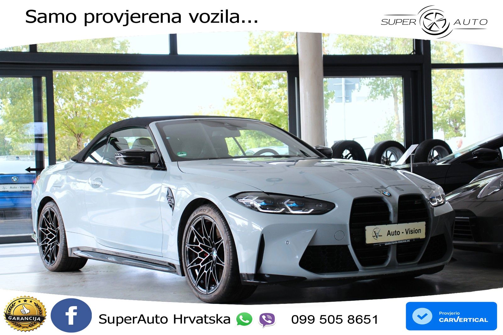 BMW M4 Convertible Competition 3.0 (510 KS) xDrive Steptronic LED+GR SJED+ACC