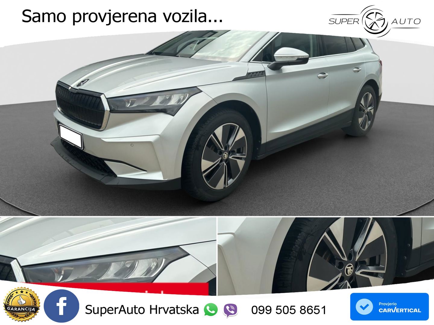 Škoda Enyaq iV 85x 82 kWh (286 KS) AWD