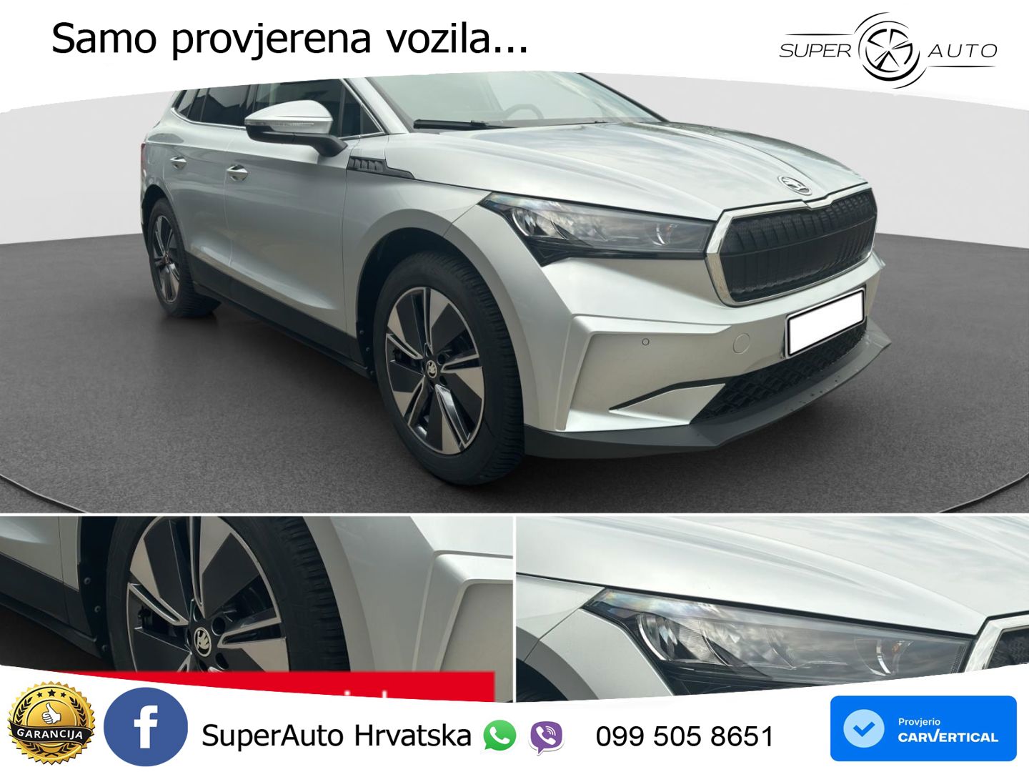 Škoda Enyaq iV 85x 82 kWh (286 KS) AWD