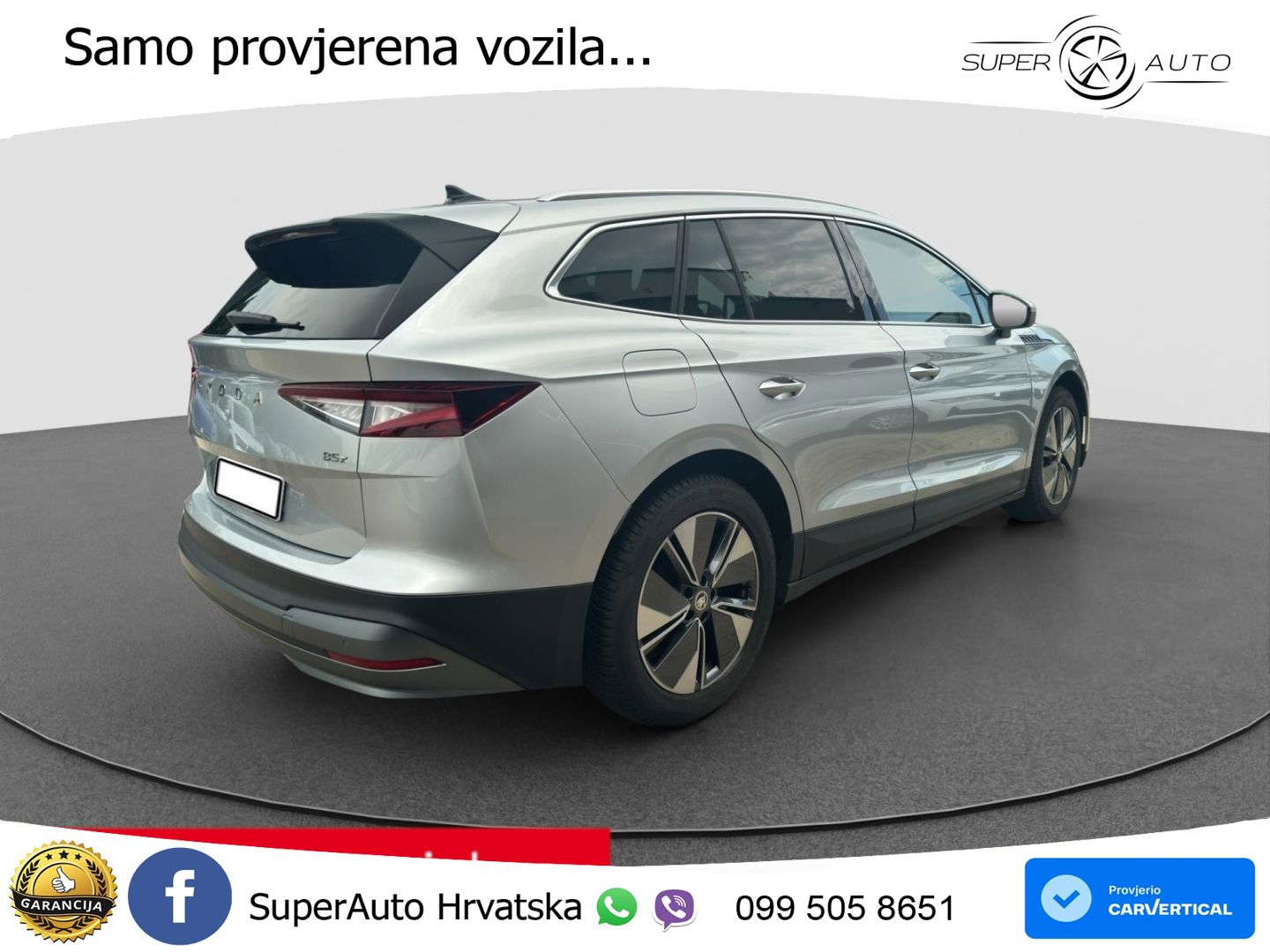 Škoda Enyaq iV 85x 82 kWh (286 KS) AWD