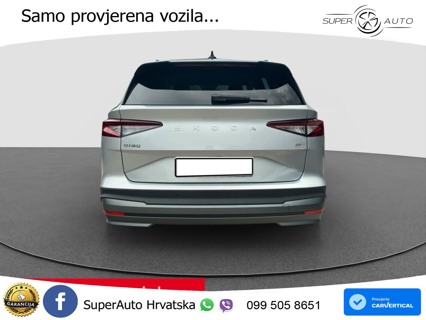 Škoda Enyaq iV 85x 82 kWh (286 KS) AWD