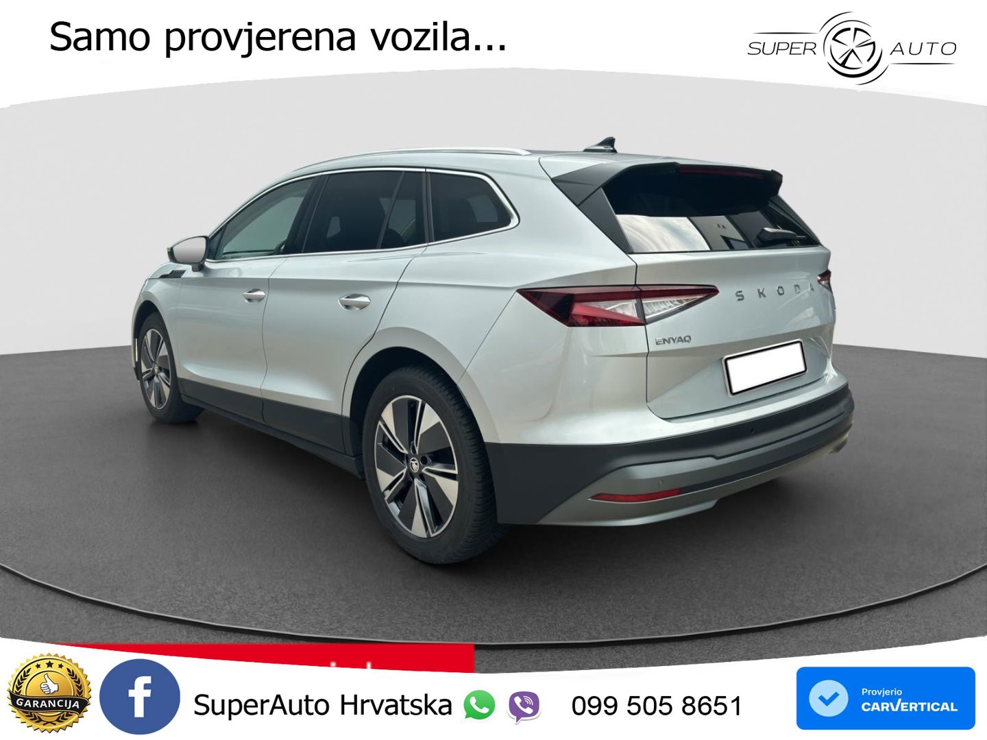 Škoda Enyaq iV 85x 82 kWh (286 KS) AWD