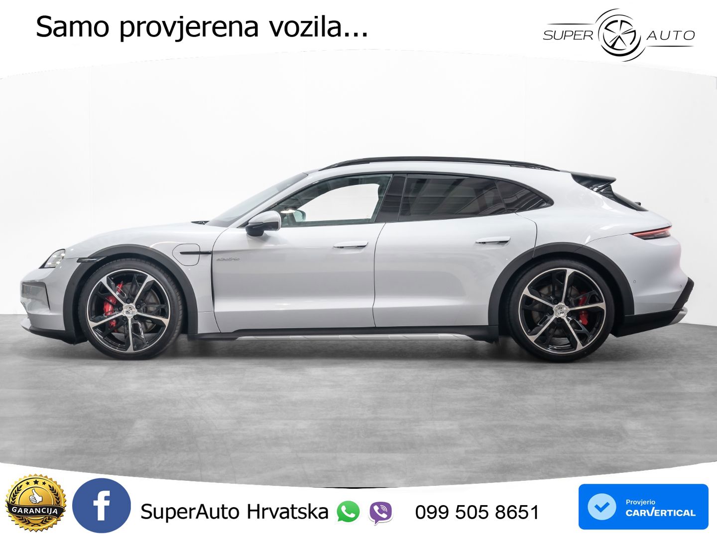 Porsche Taycan Cross Turismo 4S 105 kWh (598 KS)