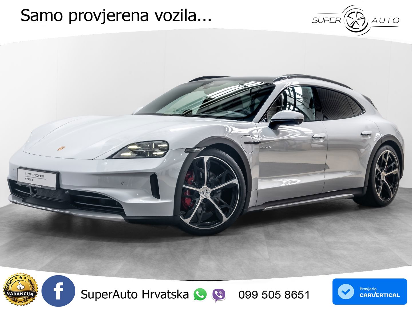 Porsche Taycan Cross Turismo 4S 105 kWh (598 KS)
