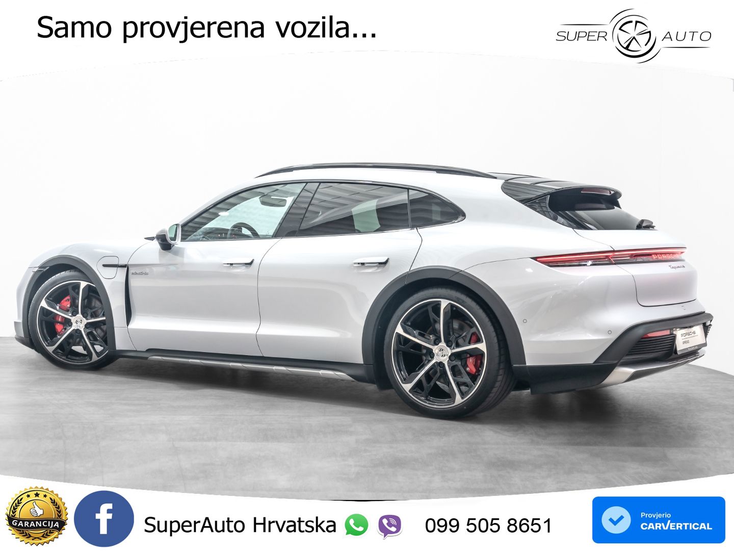 Porsche Taycan Cross Turismo 4S 105 kWh (598 KS)