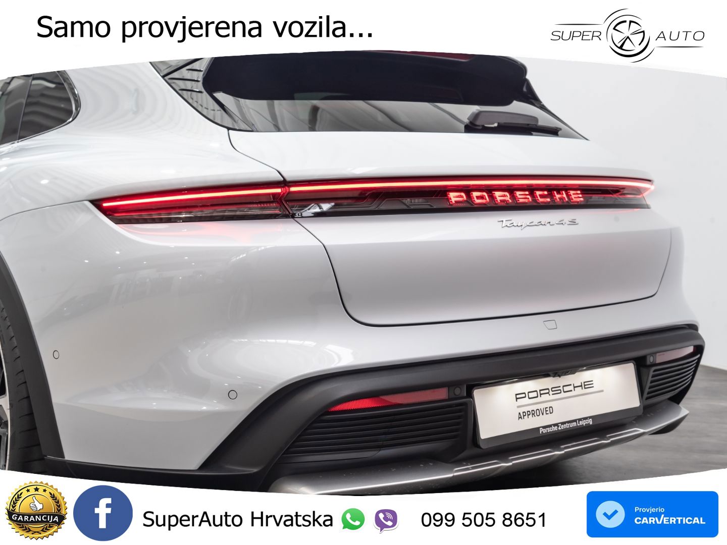 Porsche Taycan Cross Turismo 4S 105 kWh (598 KS)