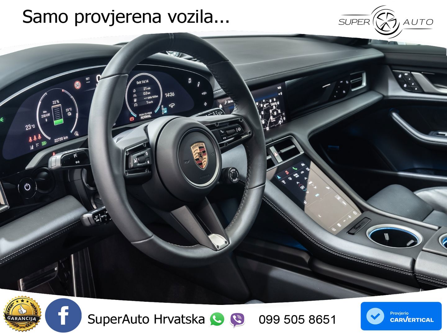 Porsche Taycan Cross Turismo 4S 105 kWh (598 KS)