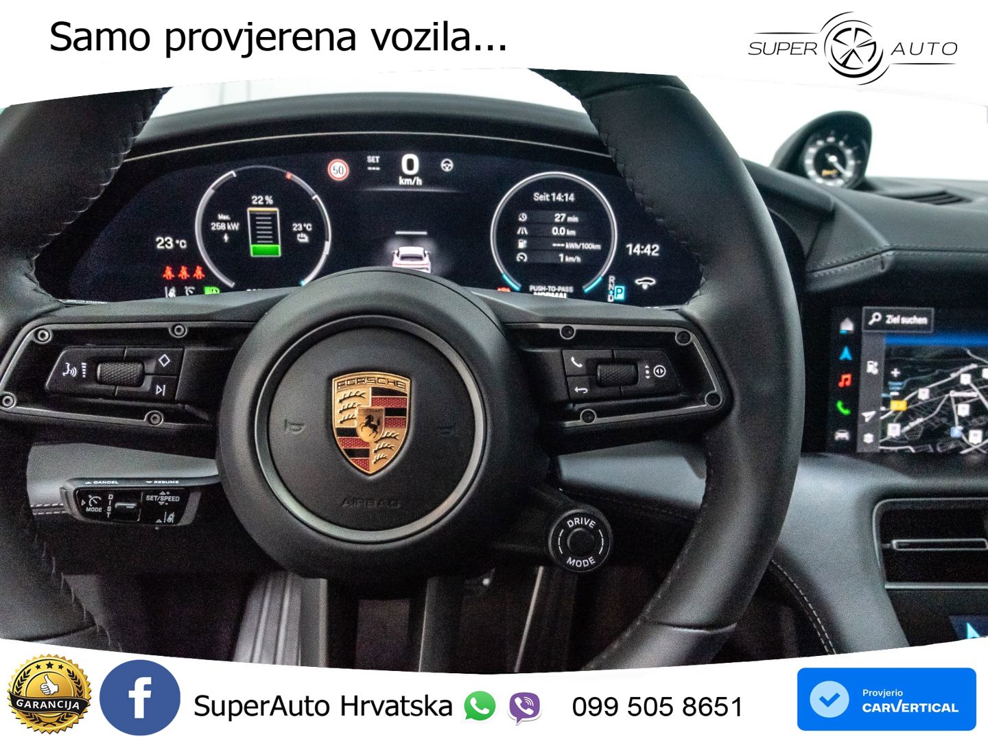 Porsche Taycan Cross Turismo 4S 105 kWh (598 KS)