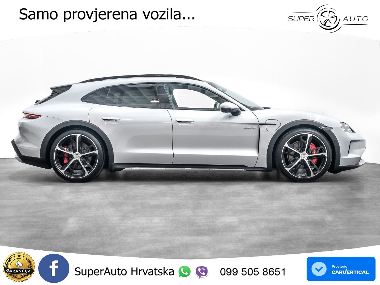 Porsche Taycan Cross Turismo 4S 105 kWh (598 KS)