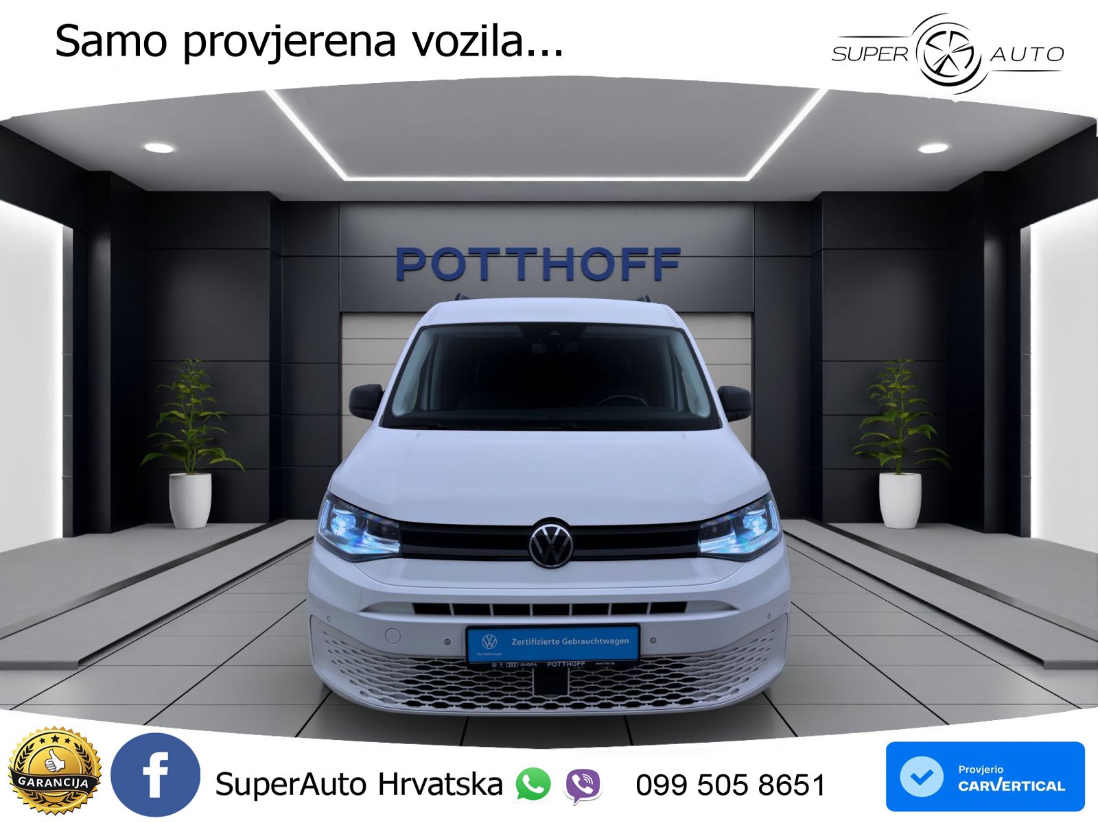 VW Caddy 122 KS LED+GR SJED+ACC