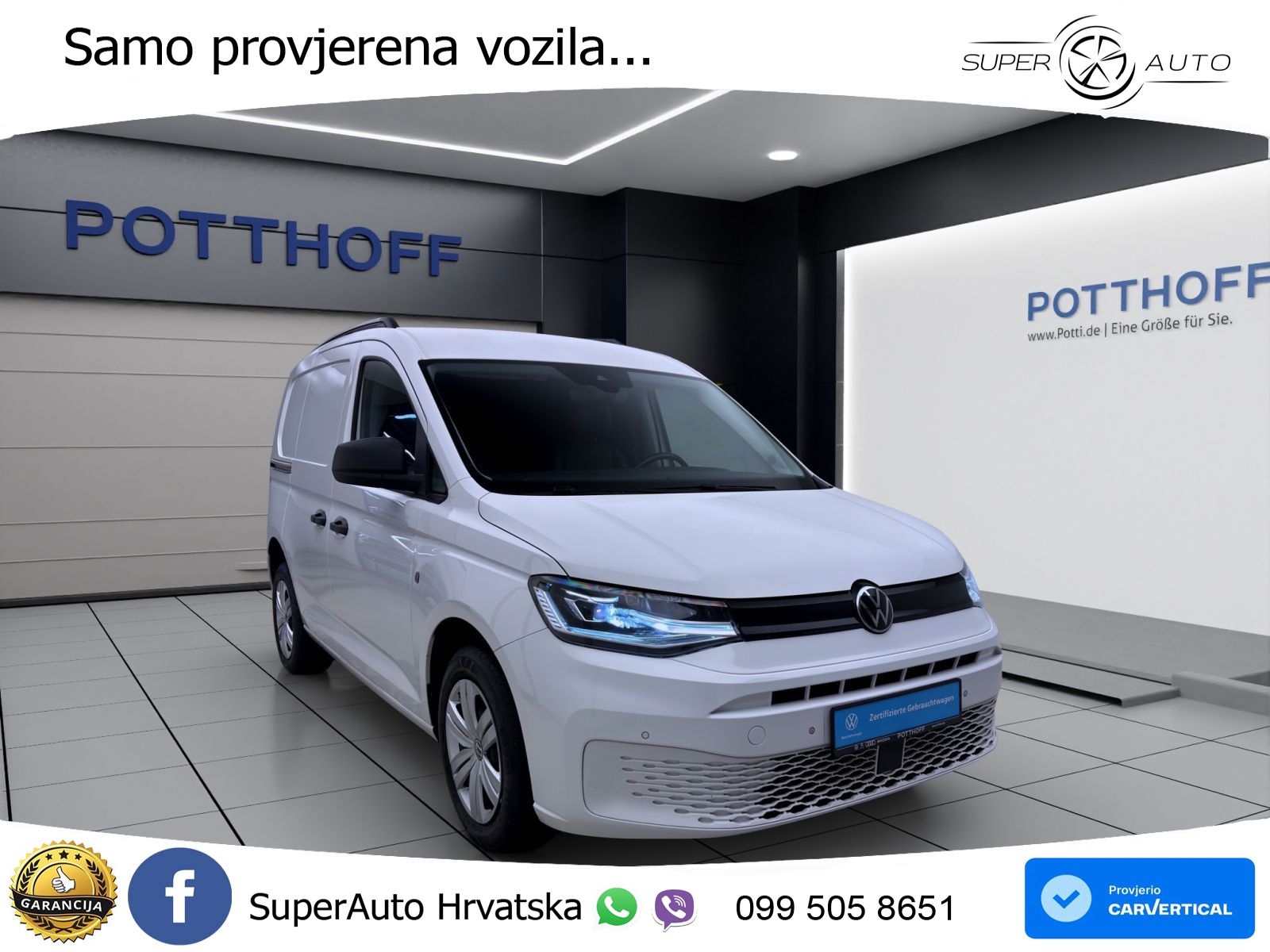 VW Caddy 122 KS LED+GR SJED+ACC
