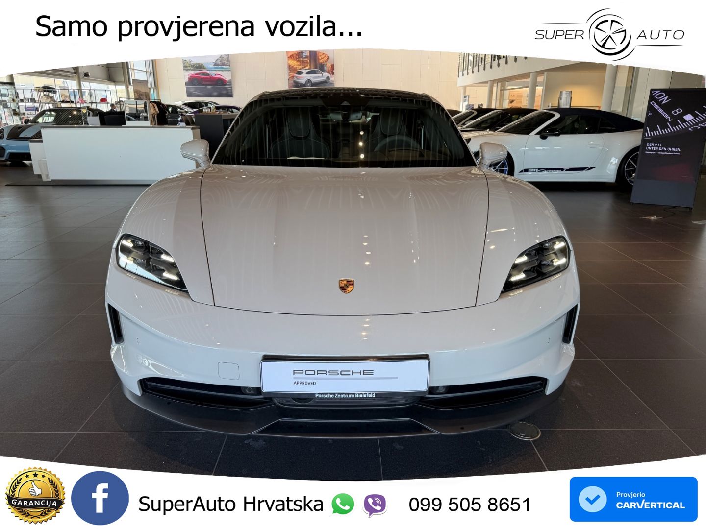Porsche Taycan 4S 105 kWh (598 KS)