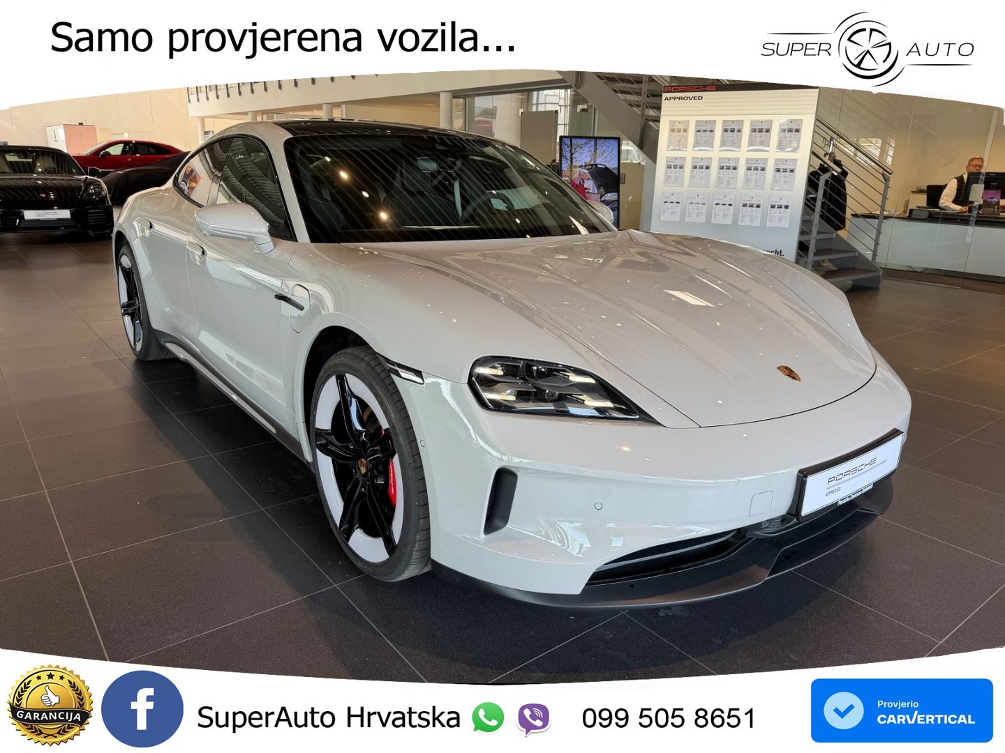 Porsche Taycan 4S 105 kWh (598 KS)