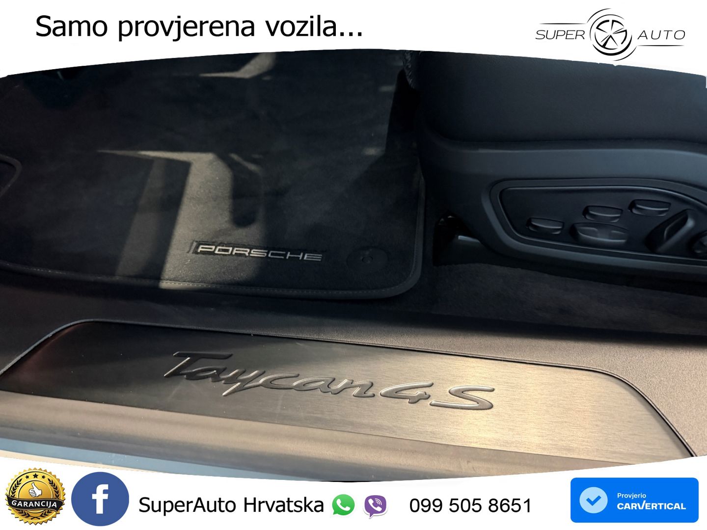 Porsche Taycan 4S 105 kWh (598 KS)