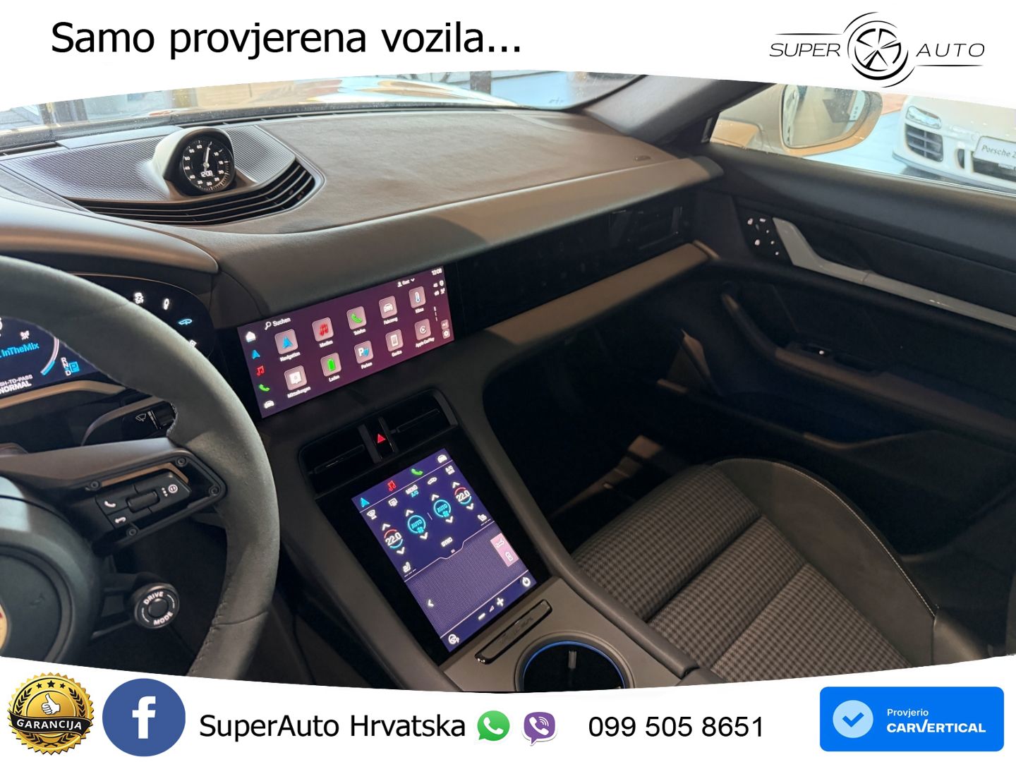 Porsche Taycan 4S 105 kWh (598 KS)