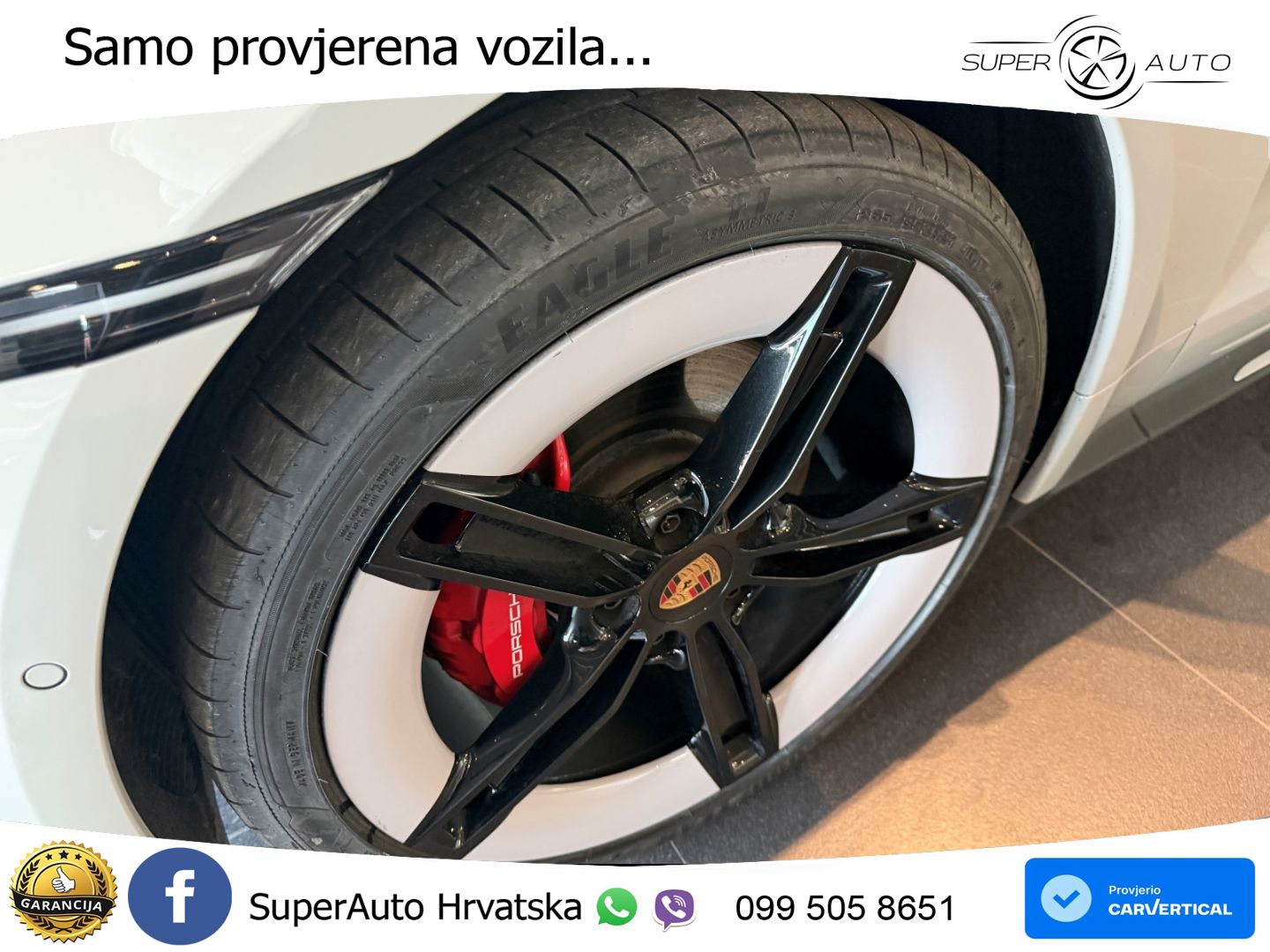 Porsche Taycan 4S 105 kWh (598 KS)