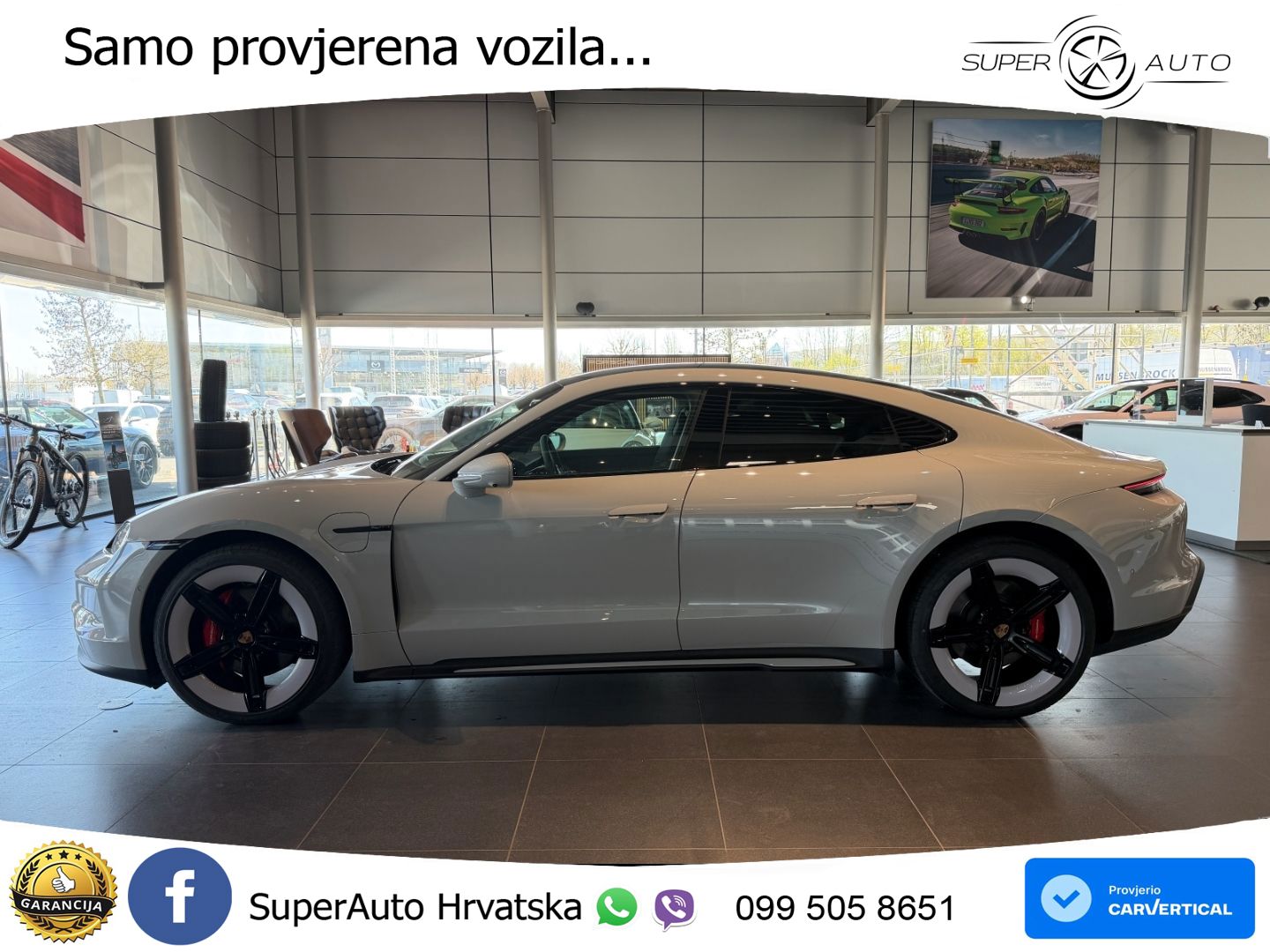 Porsche Taycan 4S 105 kWh (598 KS)