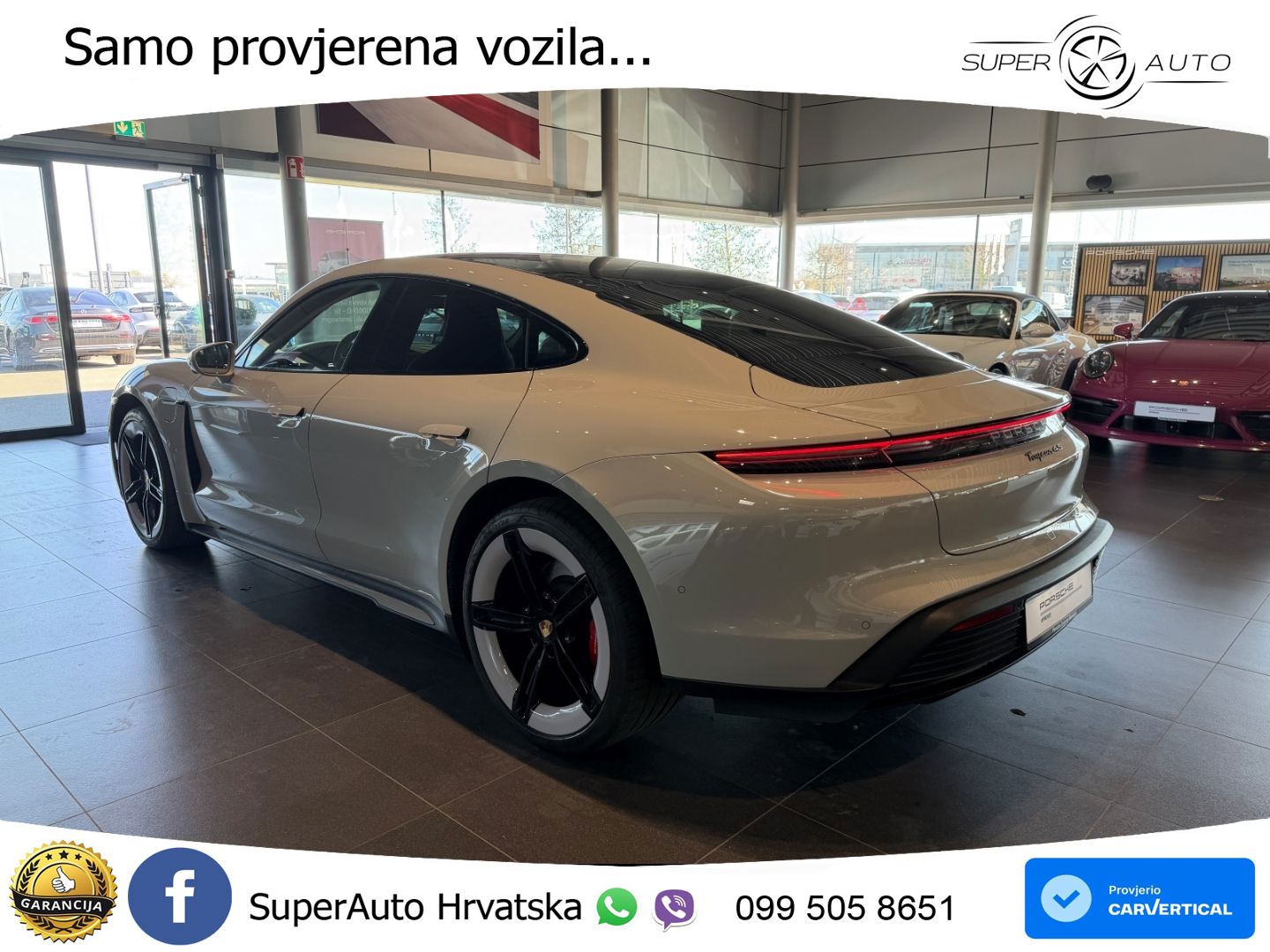 Porsche Taycan 4S 105 kWh (598 KS)