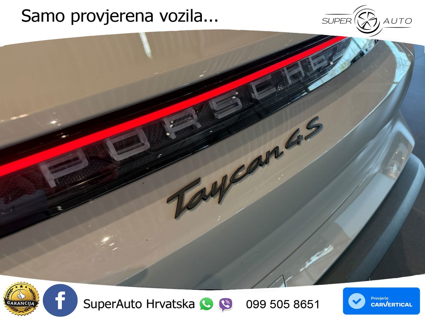 Porsche Taycan 4S 105 kWh (598 KS)