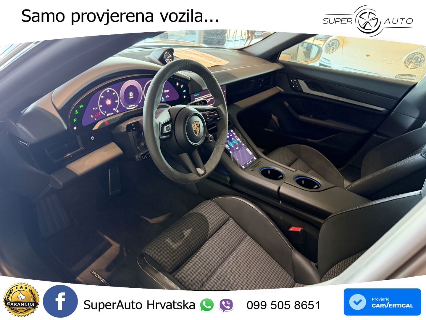 Porsche Taycan 4S 105 kWh (598 KS)