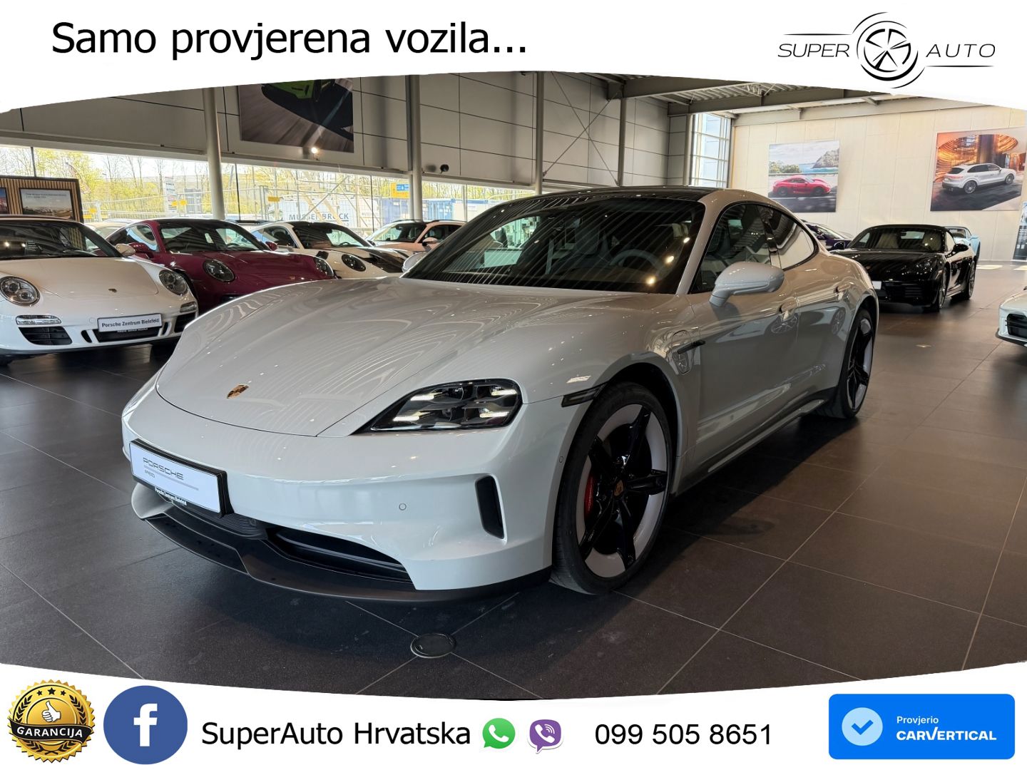 Porsche Taycan 4S 105 kWh (598 KS)