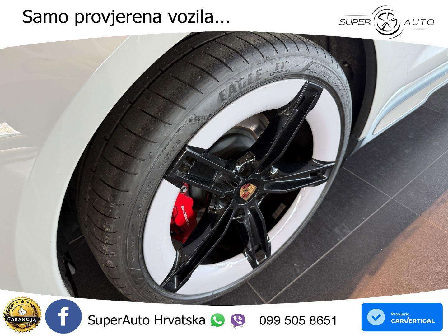Porsche Taycan 4S 105 kWh (598 KS)