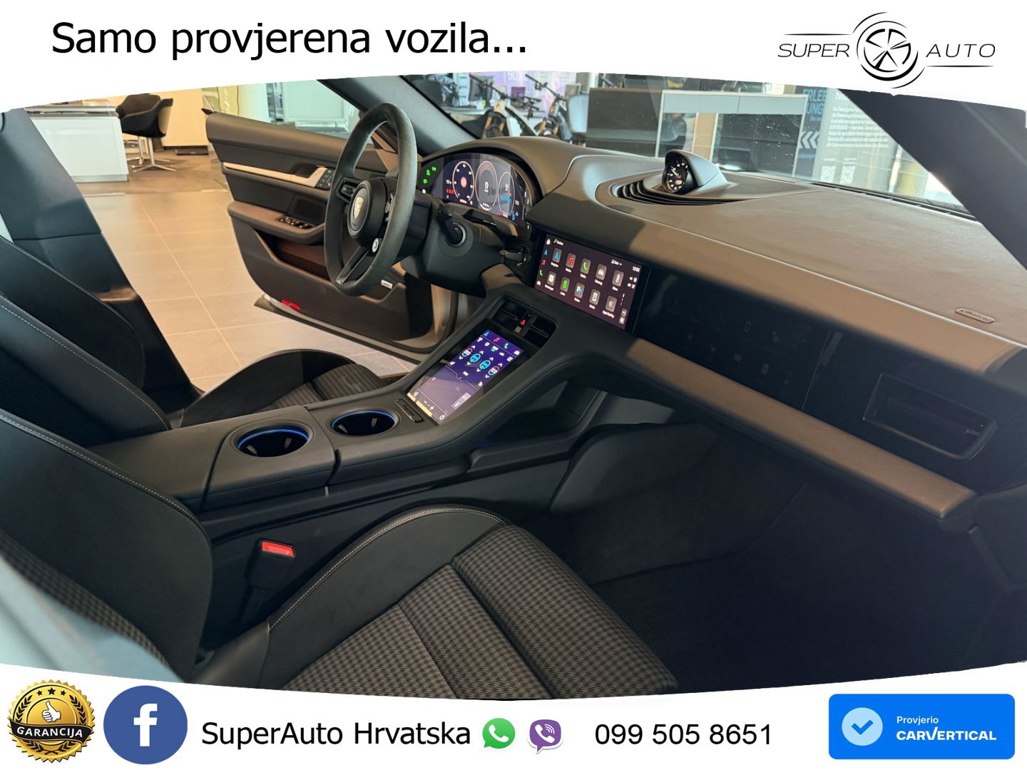 Porsche Taycan 4S 105 kWh (598 KS)