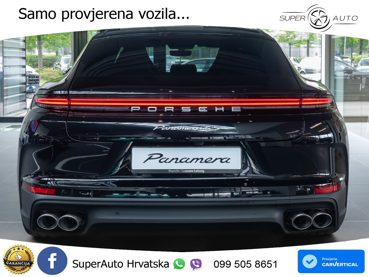 Porsche Panamera 4S 2.9 V6 (544 KS) E-Hybrid PDK ACC+HEAD+4xGR SJED+360+PANO
