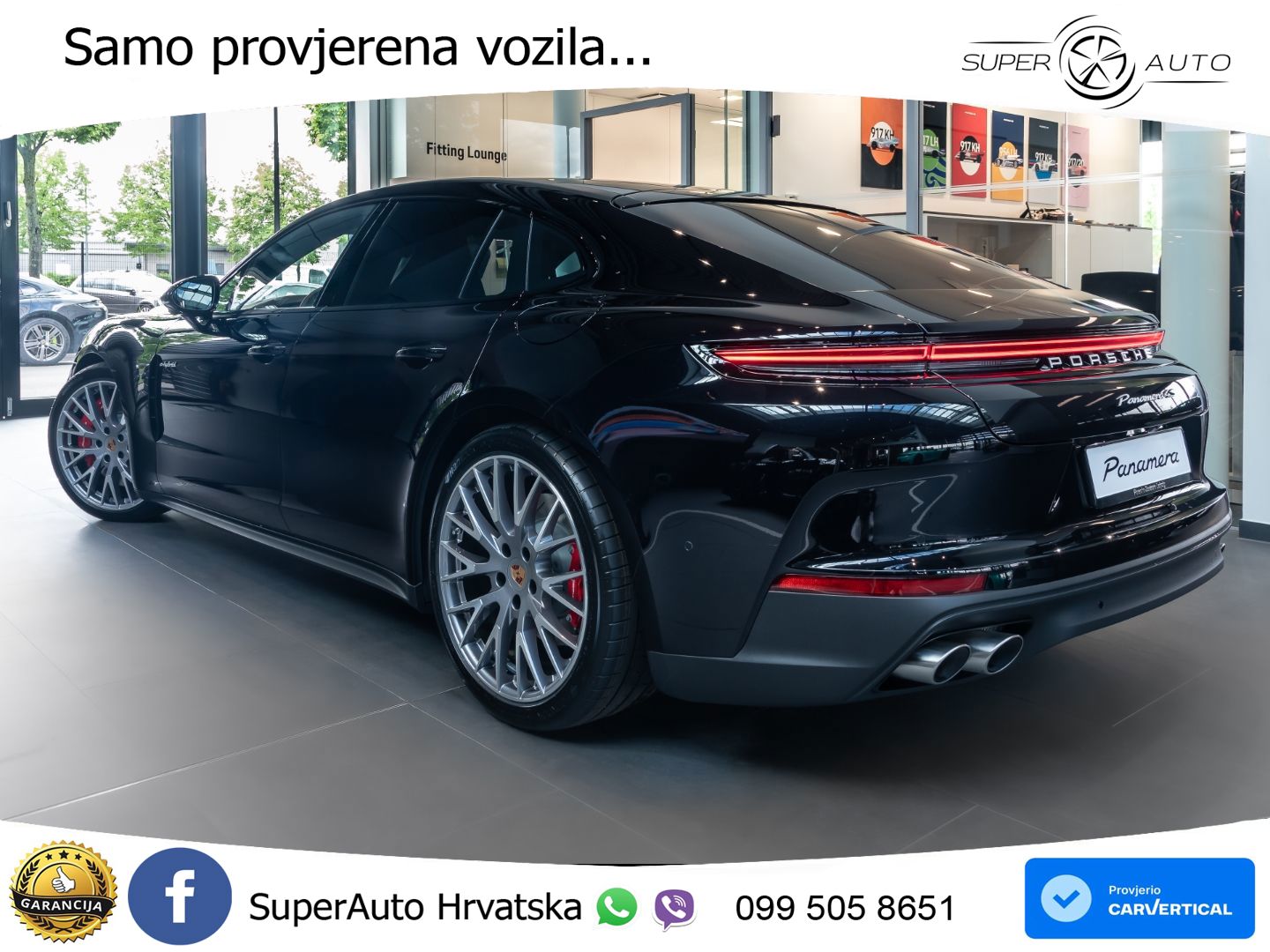 Porsche Panamera 4S 2.9 V6 (544 KS) E-Hybrid PDK ACC+HEAD+4xGR SJED+360+PANO