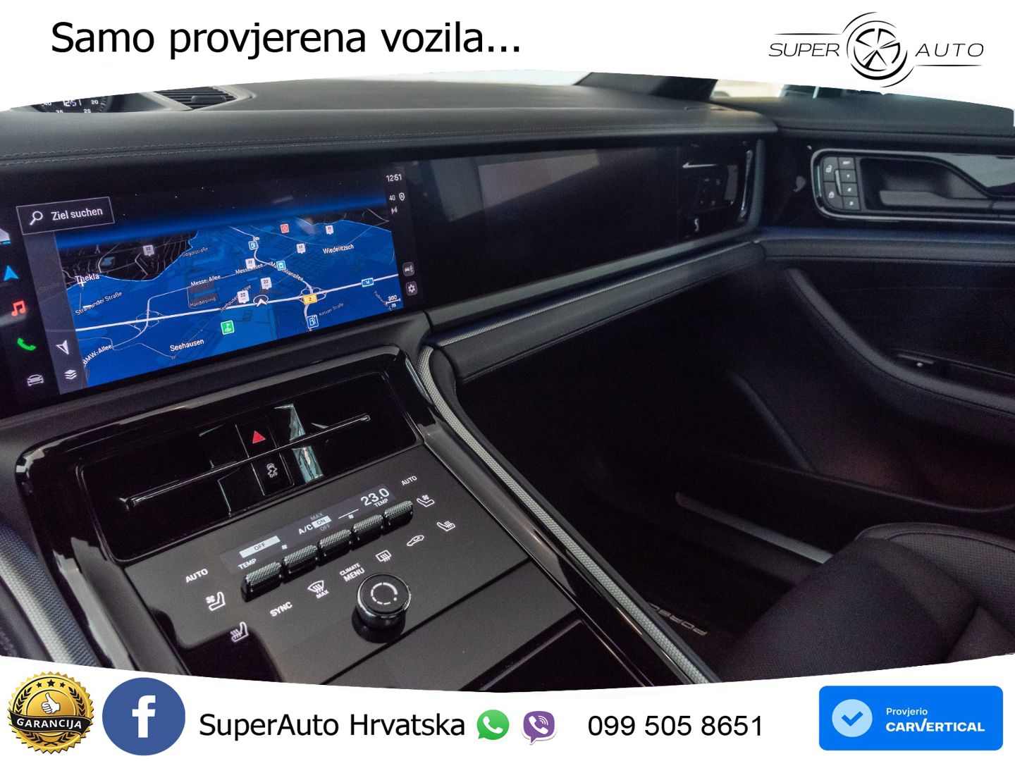 Porsche Panamera 4S 2.9 V6 (544 KS) E-Hybrid PDK ACC+HEAD+4xGR SJED+360+PANO