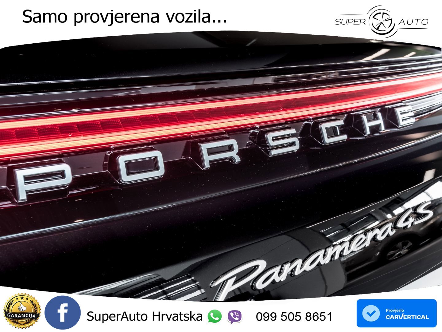 Porsche Panamera 4S 2.9 V6 (544 KS) E-Hybrid PDK ACC+HEAD+4xGR SJED+360+PANO