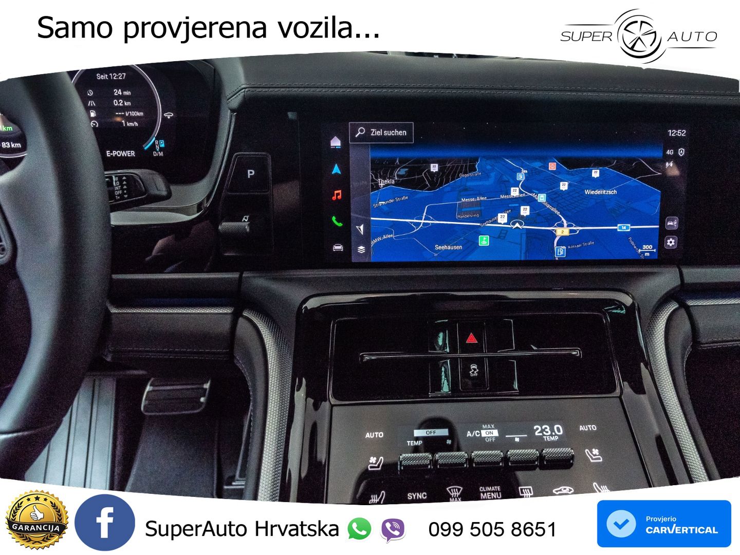 Porsche Panamera 4S 2.9 V6 (544 KS) E-Hybrid PDK ACC+HEAD+4xGR SJED+360+PANO