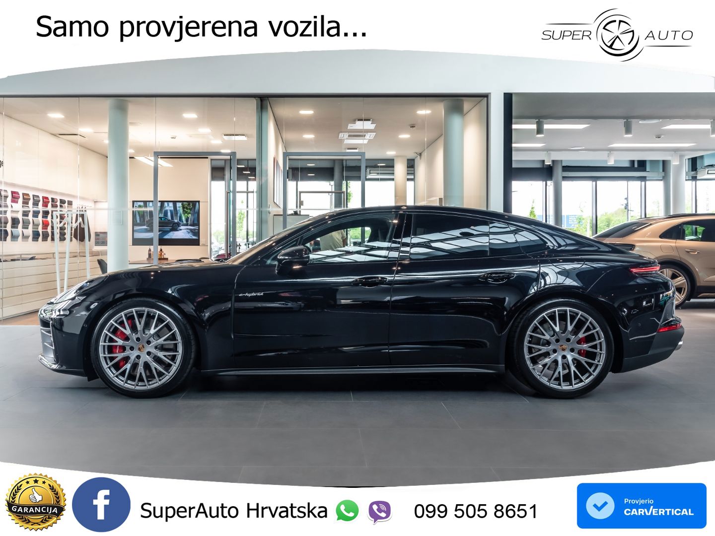 Porsche Panamera 4S 2.9 V6 (544 KS) E-Hybrid PDK ACC+HEAD+4xGR SJED+360+PANO