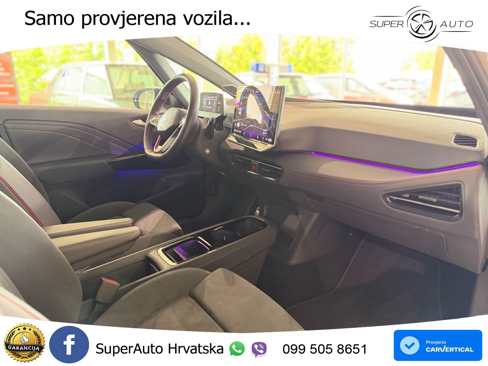 Volkswagen ID.3 GTX Performance 84 kWh (326 KS) LED+GR SJED+ACC