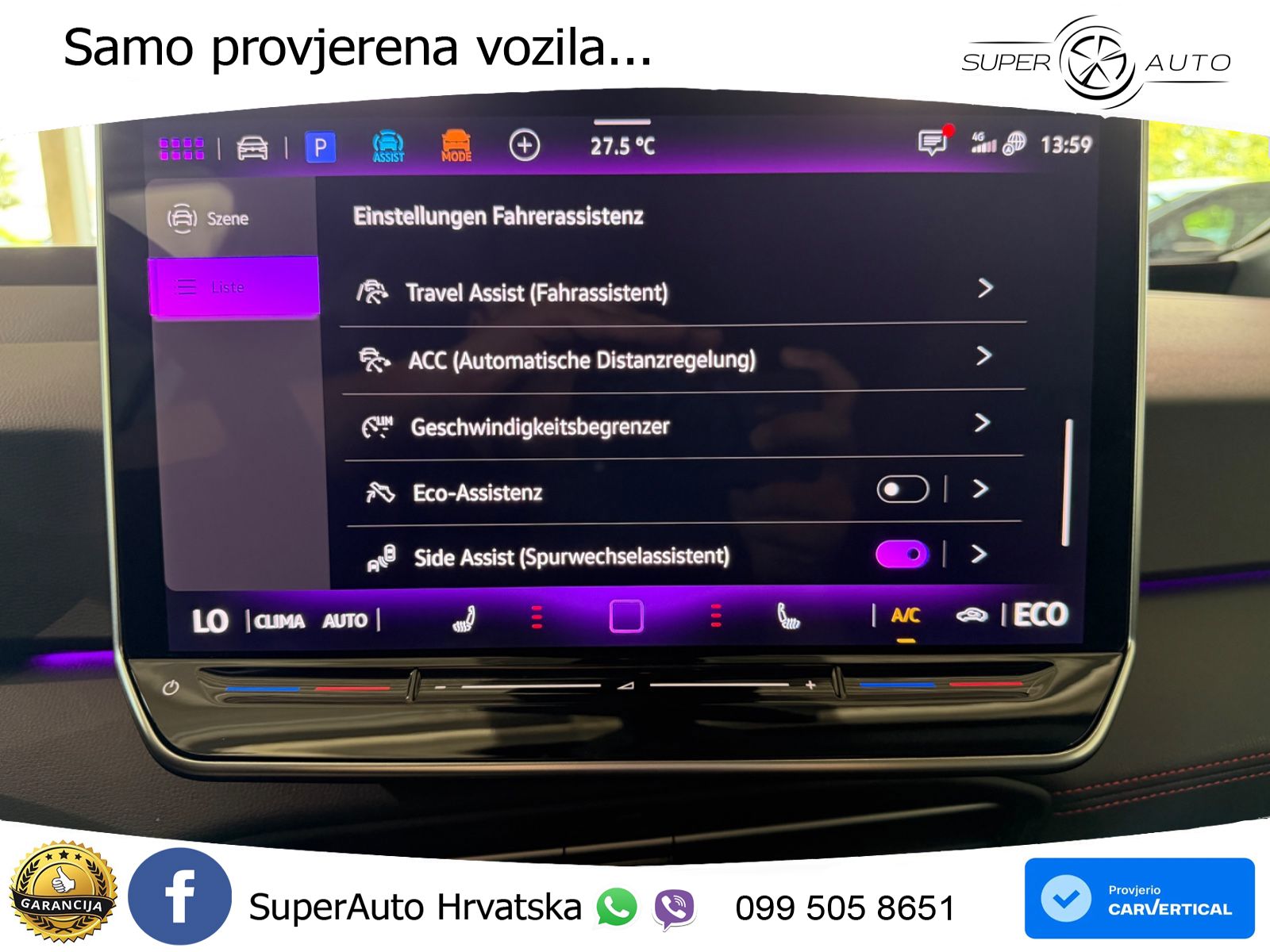 Volkswagen ID.3 GTX Performance 84 kWh (326 KS) LED+GR SJED+ACC