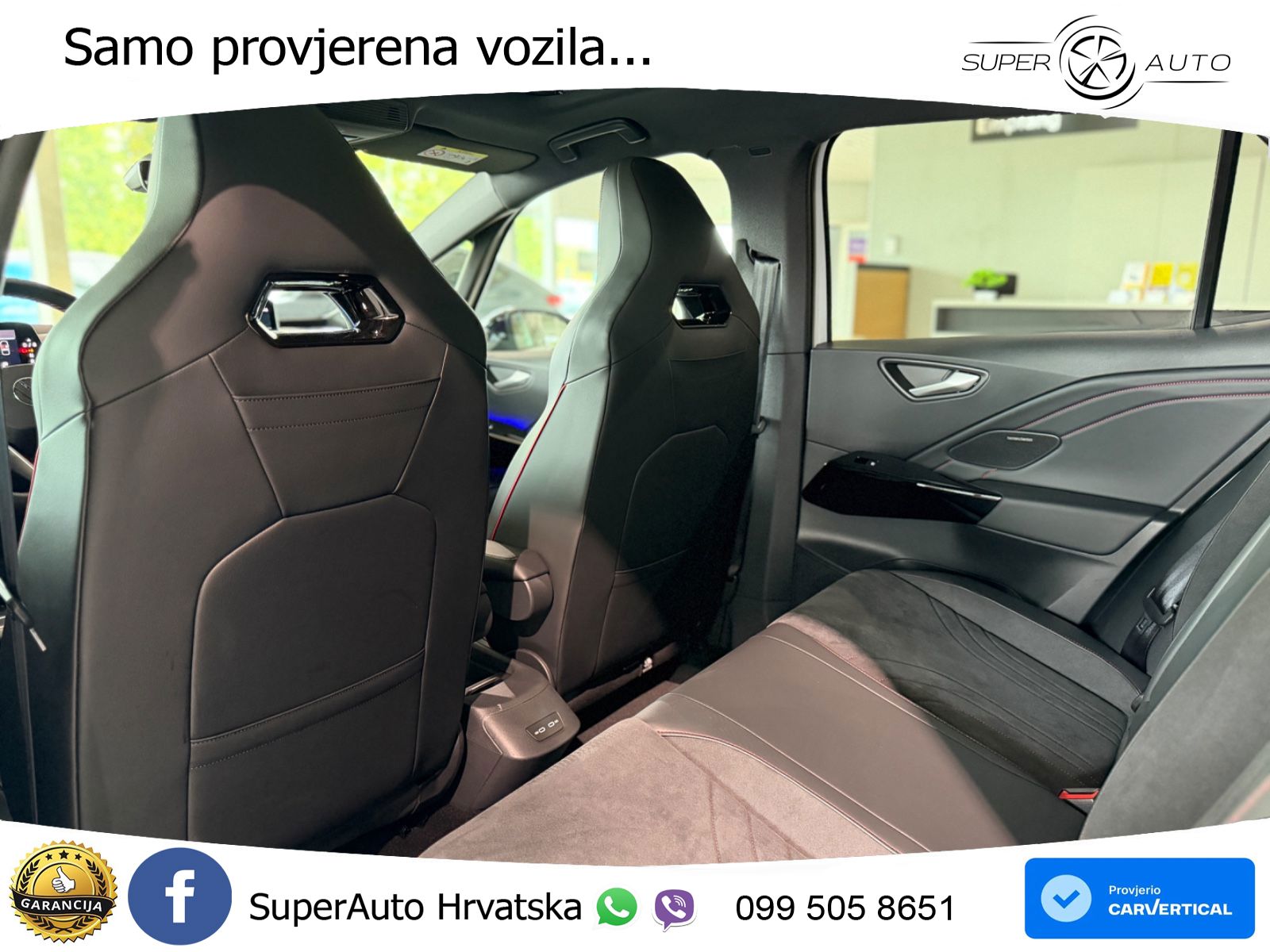 Volkswagen ID.3 GTX Performance 84 kWh (326 KS) LED+GR SJED+ACC
