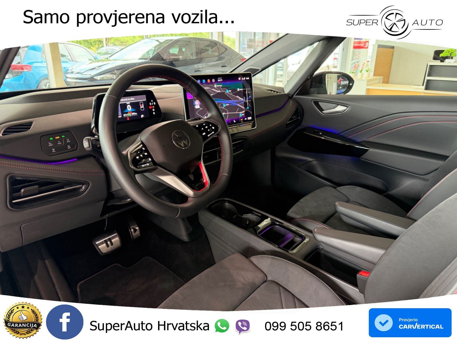 Volkswagen ID.3 GTX Performance 84 kWh (326 KS) LED+GR SJED+ACC
