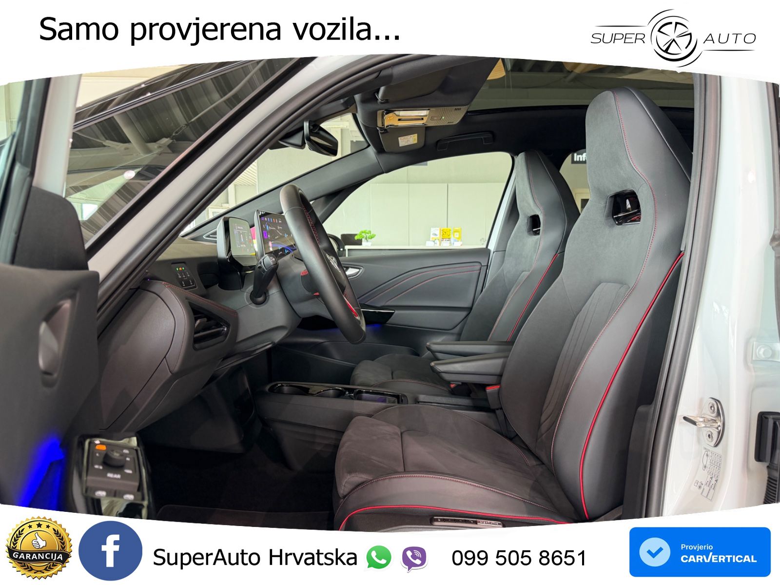 Volkswagen ID.3 GTX Performance 84 kWh (326 KS) LED+GR SJED+ACC
