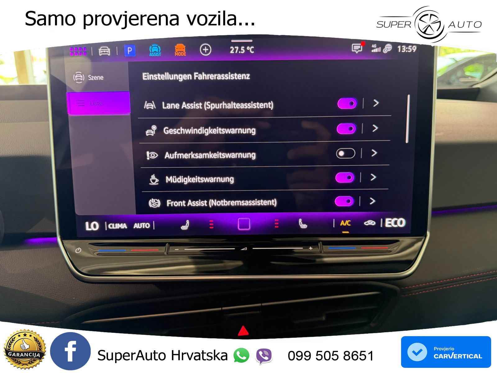 Volkswagen ID.3 GTX Performance 84 kWh (326 KS) LED+GR SJED+ACC