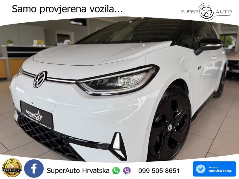 Volkswagen ID.3 GTX Performance 84 kWh (326 KS) LED+GR SJED+ACC