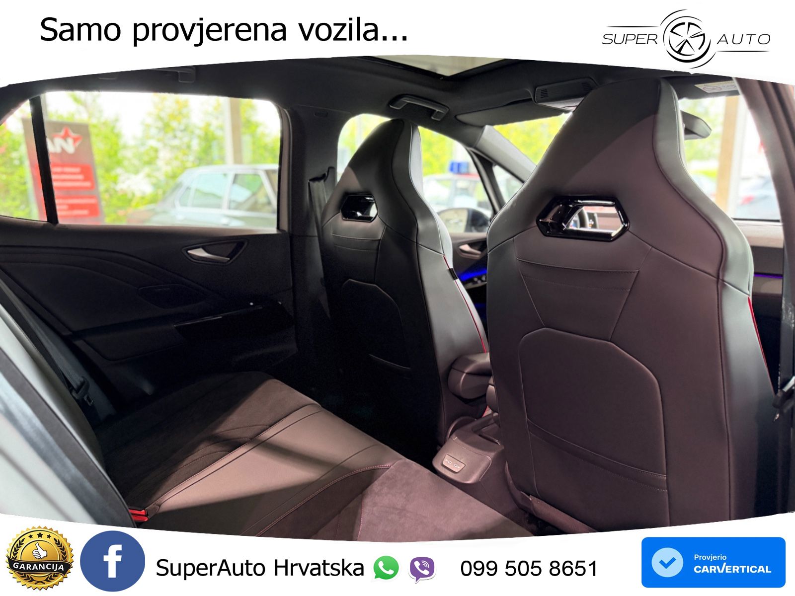Volkswagen ID.3 GTX Performance 84 kWh (326 KS) LED+GR SJED+ACC