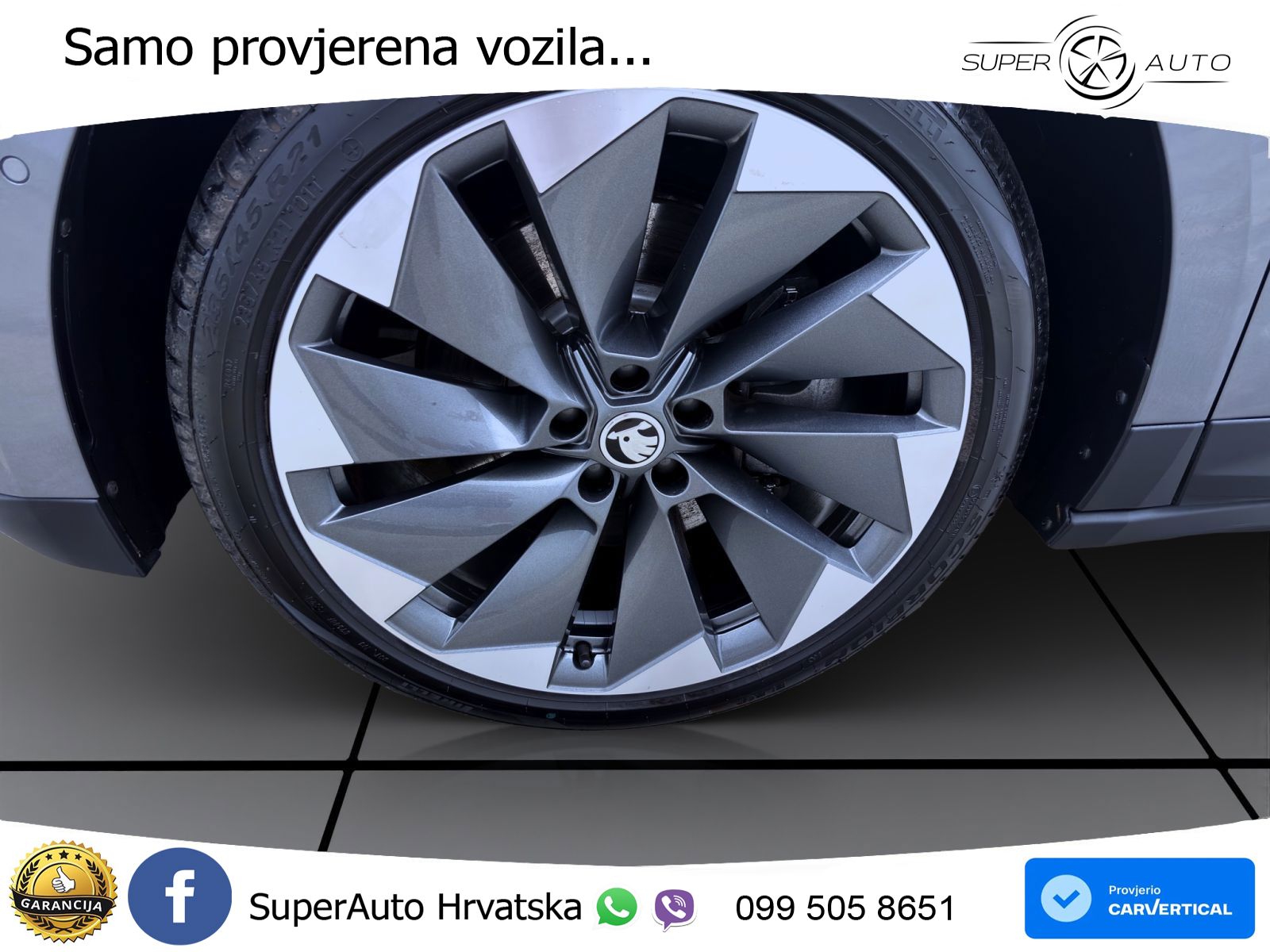 Škoda Enyaq iV 80 82 kWh (204 KS) LED+GR SJED+ACC