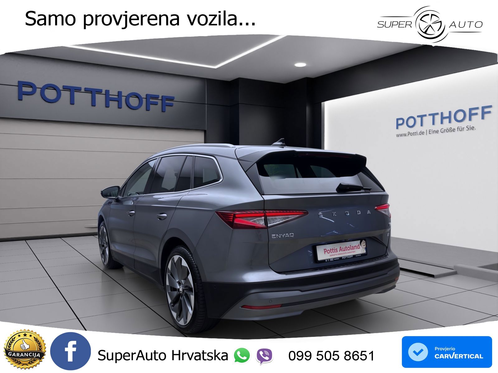 Škoda Enyaq iV 80 82 kWh (204 KS) LED+GR SJED+ACC